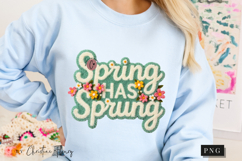 Faux Yarn Spring Has Sprung PNG | Easter Png Product Image 9