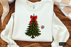 Faux Yarn Christmas Tree PNG Product Image 3