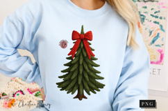 Faux Yarn Christmas Tree PNG Product Image 7