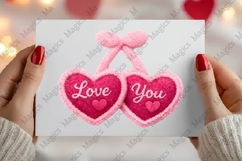 Latch Hook Valentine Png Yarn Valentines Product Image 2