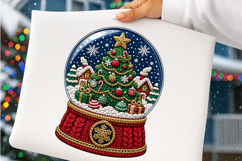 Latch Hook Yarn Christmas Sublimation PNG designs Product Image 8