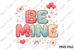 Latch Hook Yarn Crochet Be Mine Png Product Image 1