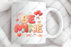 Latch Hook Yarn Crochet Be Mine Sublimation Product Image 3