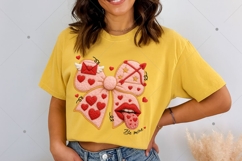 Latch Hook Yarn Crochet Be Mine Valentines Day Png, XOXO Product Image 4