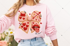 Latch Hook Yarn Crochet Be Mine Valentines Day Png, XOXO Product Image 7