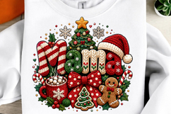 Latch Hook Yarn Crochet Christmas Mama Coquette Png Product Image 1
