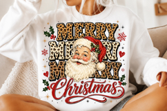 Latch Hook Yarn Crochet Coquette Merry Christmas Png Product Image 2