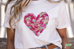 Latch Hook Yarn Crochet Hearts PNG Bundle Product Image 2