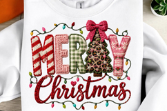 Latch Hook Yarn Crochet Merry Christmas PNG Product Image 1