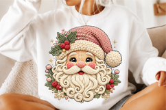 Latch Hook Yarn Crochet Santa Head Png Product Image 3
