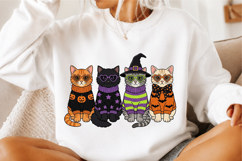 Latch Hook Yarn Halloween Cat Png Product Image 3