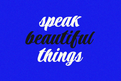 Latega Youffit Handmade Script Font Product Image 2