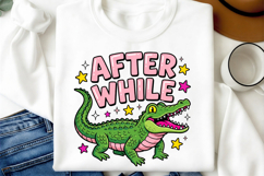 Later Gator Cute Alligator PNG Product Image 3