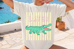 Later Gator PNG, After While Crocodile PNG Product Image 2