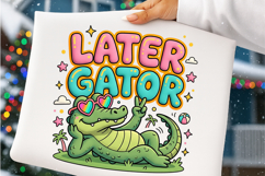 Later Gator PNG Preppy Summer PNG Product Image 3