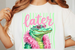 Later Gator Summer Preppy PNG Product Image 3