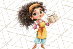 Latina Small Business Owner PNG Entrepreneur Graphics Product Image 3