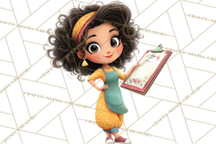 Latina Small Business Owner PNG Entrepreneur Graphics Product Image 5