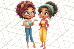 Latina Small Business Owner PNG Entrepreneur Graphics Product Image 2