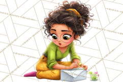 Latina Small Business Owner PNG Entrepreneur Graphics Product Image 3