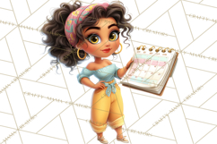 Latina Small Business Owner PNG Entrepreneur Graphics Product Image 4