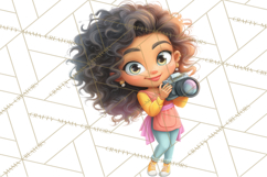 Latina Small Business Owner PNG Entrepreneur Graphics Product Image 3