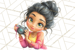 Latina Small Business Owner PNG Entrepreneur Graphics Product Image 3