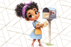 Latina Small Business Owner PNG Entrepreneur Graphics Product Image 4