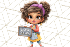 Latina Small Business Owner PNG Entrepreneur Graphics Product Image 5