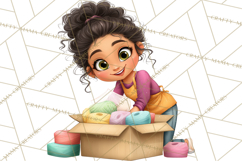 Latina Small Business Owner PNG Entrepreneur Graphics Product Image 2