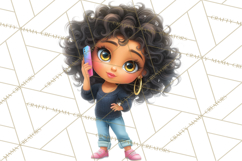 Latina Small Business Owner PNG Entrepreneur Graphics Product Image 3