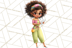 Latina Small Business Owner PNG Entrepreneur Graphics Product Image 3