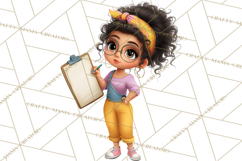 Latina Small Business Owner PNG Entrepreneur Graphics Product Image 5
