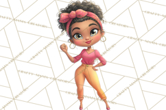 Latina Small Business Owner PNG Entrepreneur Graphics Product Image 4