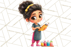 Latina Small Business Owner PNG Entrepreneur Graphics Product Image 5