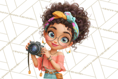 Latina Small Business Owner PNG Entrepreneur Graphics Product Image 3