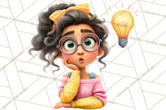 Latina Small Business Owner PNG Entrepreneur Graphics Product Image 3