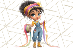 Latina Small Business Owner PNG Entrepreneur Graphics Product Image 2