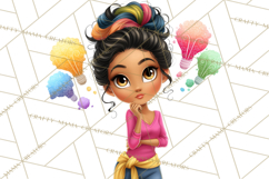 Latina Small Business Owner PNG Entrepreneur Graphics Product Image 5