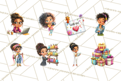 Latina Small Business Owner PNG Entrepreneur Graphics Product Image 2