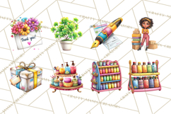 Latina Small Business Owner PNG Entrepreneur Graphics Product Image 3