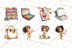 Latina Small Business Owner PNG Entrepreneur Graphics Product Image 4