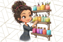 Latina Small Business Owner PNG Entrepreneur Graphics Product Image 3