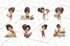 Latina Small Business Owner PNG Entrepreneur Graphics Product Image 6