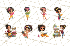 Latina Small Business Owner PNG Entrepreneur Graphics Product Image 8