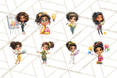 Latina Small Business Owner PNG Entrepreneur Graphics Product Image 9