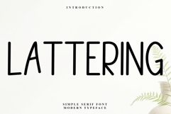Lattering Product Image 1