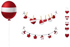National, Patriotic Party Bundle. Latvia Product Image 2