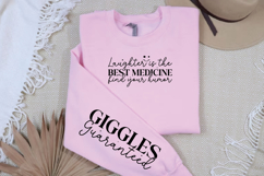 Laughter is the best medicine find your humor Sleeve SVG Product Image 3