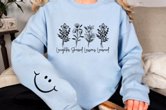 Laughter shared lessons learned Sleeve SVG Design Product Image 2
